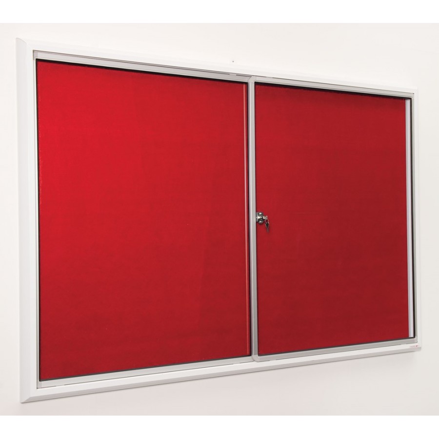 Safety Sliding Door Noticeboard